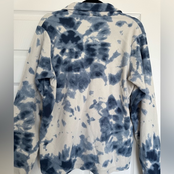 Berghaus 1/4 zip fleece in tie die print - Picture 2 of 8